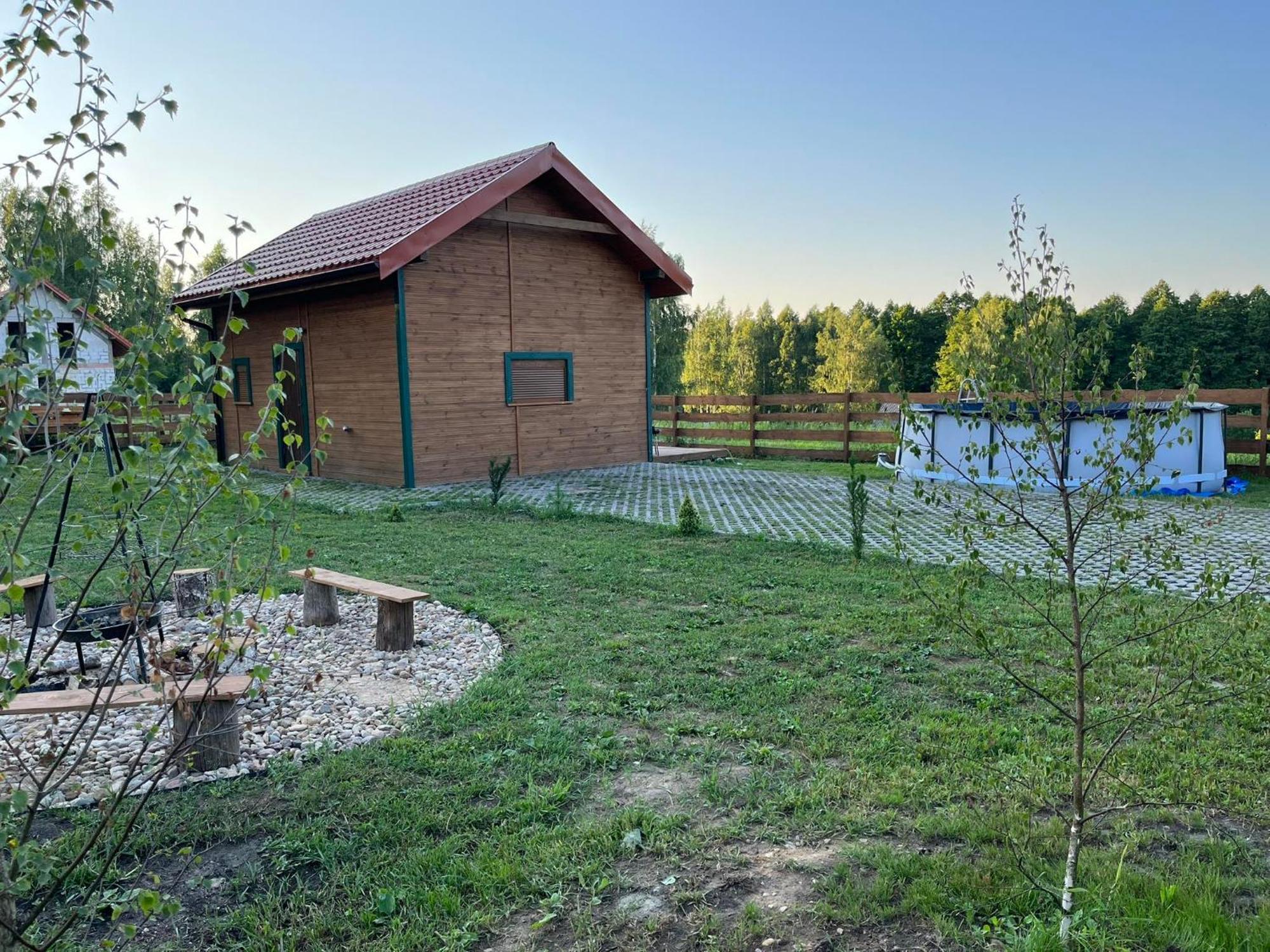 Zielona Chatka Nad Sapina Pozezdrze 外观 照片